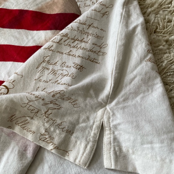 Flag Polo casual shirts, size XXL, 100% cotton, Mens Knit Patriotic Flag Shirt - Picture 5 of 12